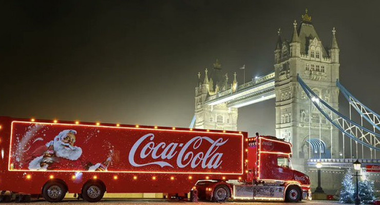 Świąteczna ciężarówka Coca-Coli zawita do Irlandii