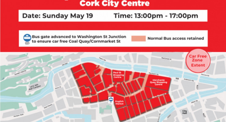 Cork City otwiera ulice dla mieszkańców: plac zabaw, parkiet taneczny i więcej!