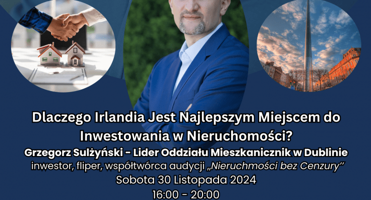 Dlaczego Irlandia Jest najlepszym miejscem do inwestowania w nieruchomości ?